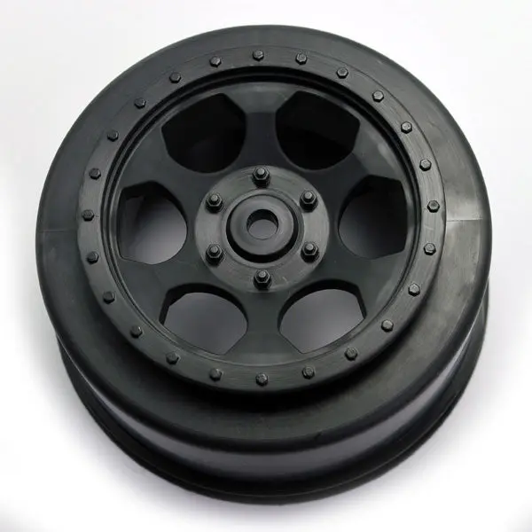 De Racing - Trinidad Sc Wheels For Losi Xxx-Sct, Rear, Black 1
