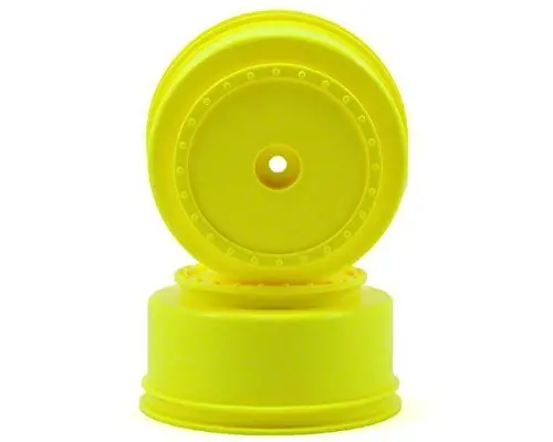 De Racing - Yellow Borrego Sc Wheels For The Team Losi Ten-Scte, 22Sct, And The Tekno Sct410 (4Pcs) 1