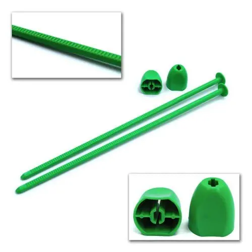 De Racing - Zip Stix / Green / 4Pcs 1