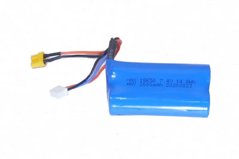 Diecast Masters - 2000Mah 7.4V Lithium Battery, For Cat 1/20 Scale Rc 330D Excavator 1