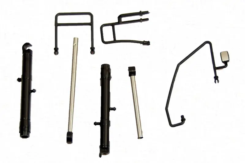 Diecast Masters - Cylinder, Mirrors, Handrails, Boom Cylinder For Cat 1/24 Scale Rc 336 Excavator 1