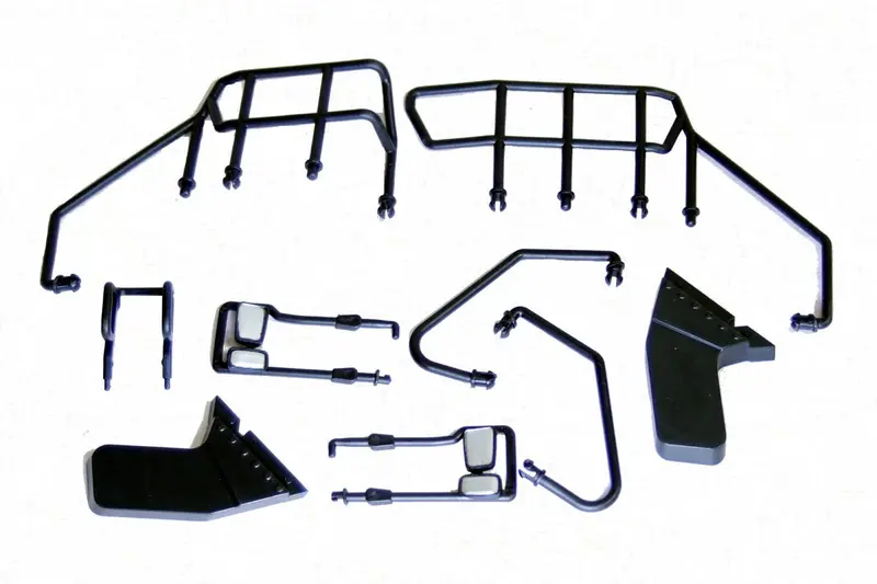 Diecast Masters - Handrail, Mirrors, Dump Fender For Cat 1/24 Scale Rc 745 Articulated Truck 1