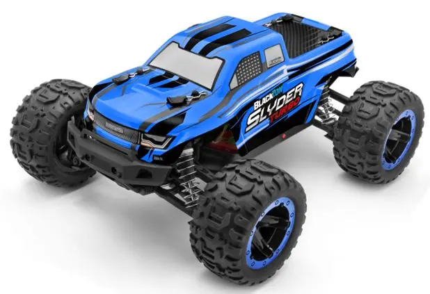 Discontinued - Blackzon - Slyder Mt Turbo 1/16 4Wd Rtr 2S Brushless - Blue 1