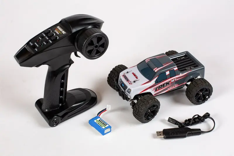 Discontinued - Rage R/C - Mini Trek Mt 1/24 Rtr Monster Truck - Gray 1