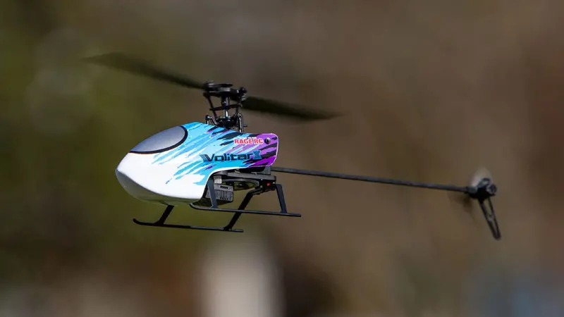 Discontinued - Rage R/C - Volitar X Rtf Micro Heli With Blue Canopy 1