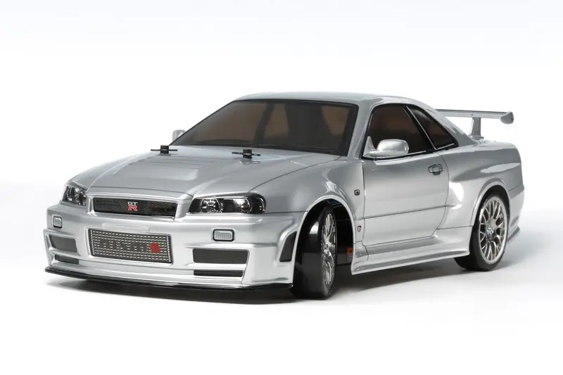 Discontinued - Tamiya - 1/10 Rc Nismo R34 Gt-R Z-Tune Kit, Tt02d Drift Spec Chassis 1
