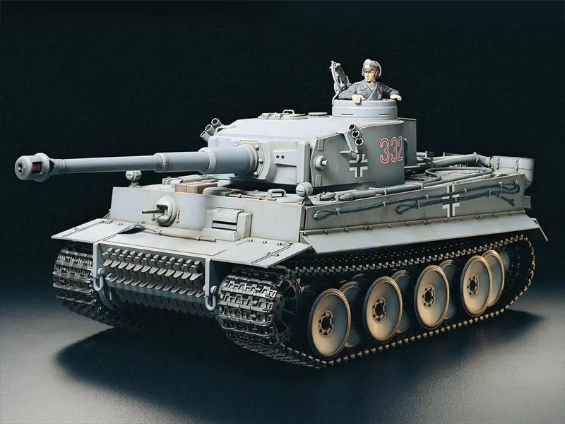Discontinued - Tamiya - 1/16 Rc Tiger I Dmd/ Mf01 Accessory Full Option Tank Kit 1