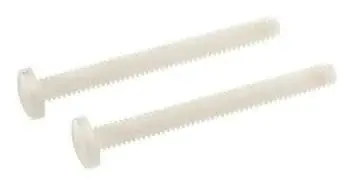 Dubro - 1/4-20 X 3" Nylon Wing Bolts Xl 4/Pkg 1