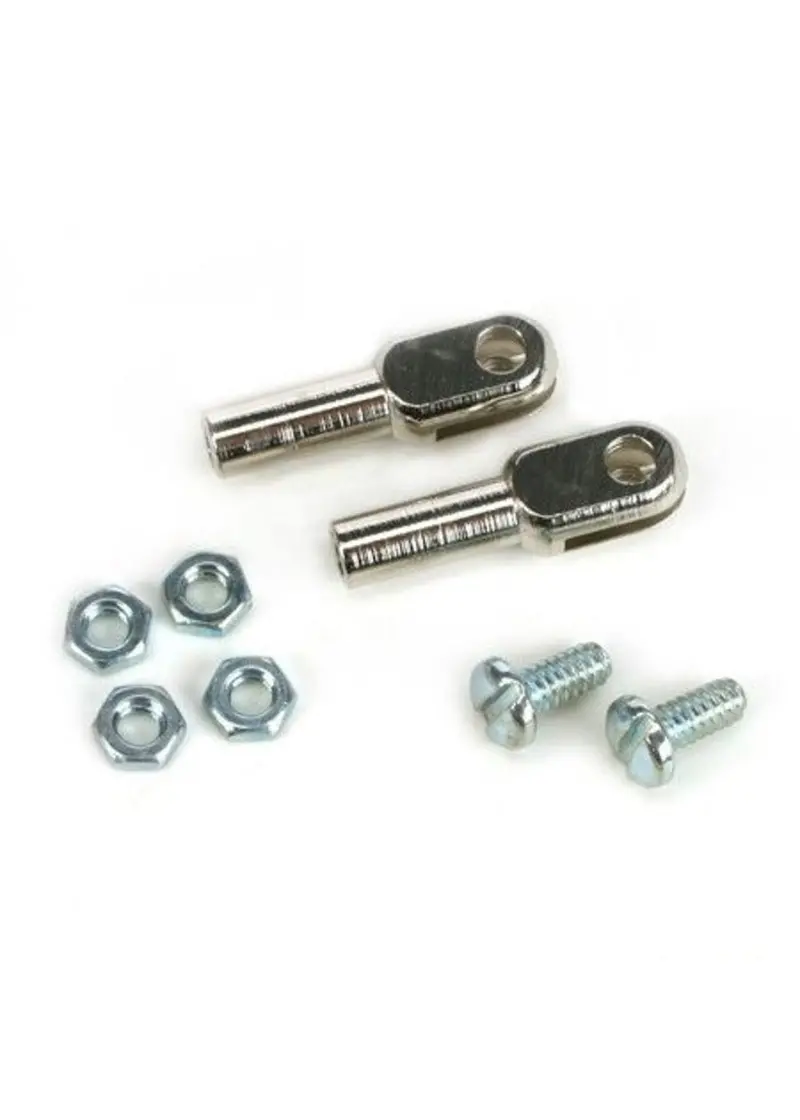 Dubro - 4-40 Threaded Rod Ends 2/Pkg 1