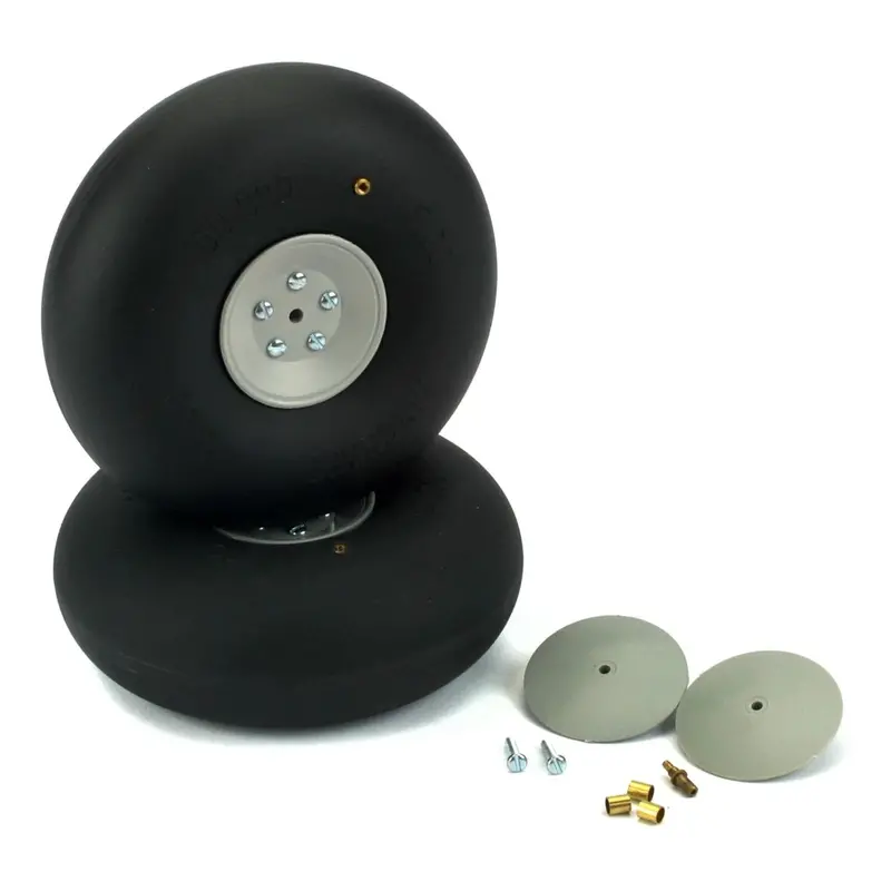 Dubro - 6" Diameter Big Wheels 2/Pkg 1