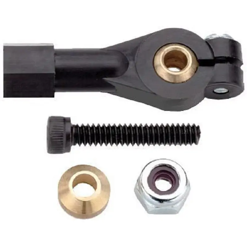 Dubro - E/Z Adjust Ball Links, 4-40 X 5/8 Long For 4-40 Rods With Hardware (2/Pkg) 1