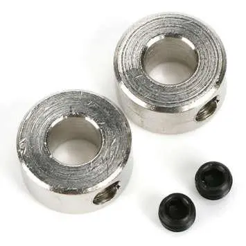 Dubro Products - 1/4" Nickel Plated Dura Collars 1
