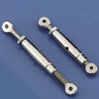 Dubro Products - 1/4 Scale Turnbuckles,1/16" (1.5Mm) Eye & 4-40 Threaded 1