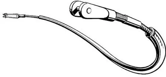 Dubro Products - 20" Engine Control Flex-Cable Assembly 1