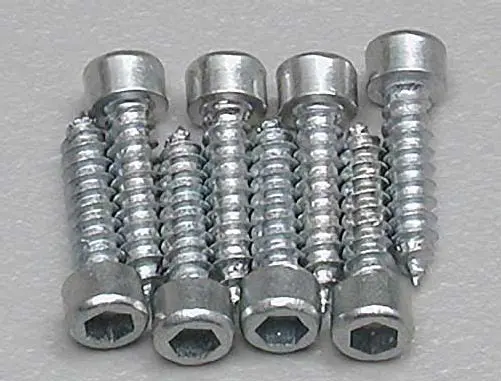 Dubro Products - #2X3/8" Socket Head Sheet Metal Screws, 8Pc 1