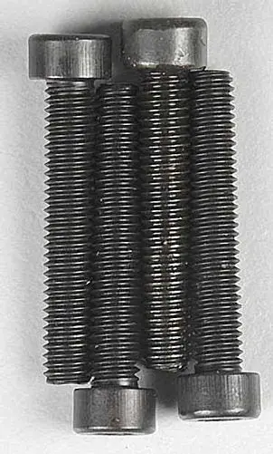 Dubro Products - 3.5Mm X 20 Socket Head Cap Screws, 4/Pkg 1