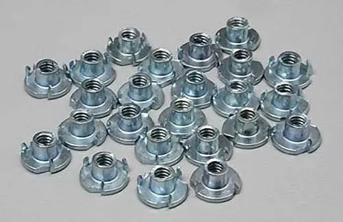 Dubro Products - 4-40 Blind Nuts, Bulk 24/Pkg 1