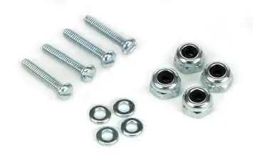 Dubro Products - 4-40X1 1/4" Bolt Sets W/ Lock Nuts 1