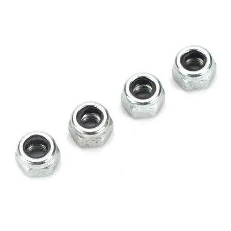 Dubro Products - 4Mm Nylon Insert Lock Nuts Metric 1