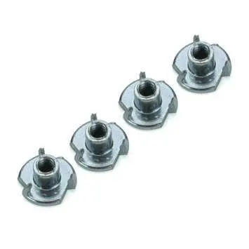 Dubro Products - 6-32 Blind Nuts, 4/Pkg 1