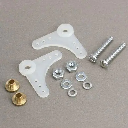 Dubro Products - 90* Nylon Bellcrank Assembly 1