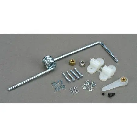 Dubro Products - Bent Steerable Nose Gear-3 3/4" From Center Of Coil To End 1
