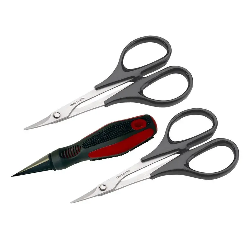 Dubro Products - Body Reamer & Scissors Set, Curved & Straight 1