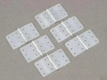 Dubro Products - Nylon Hinges-6 Pack 1