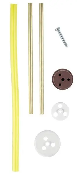 Dubro - Replacement Fuel Tank Cap & Fittings (For 2 To 24Oz Tanks) Gas 1
