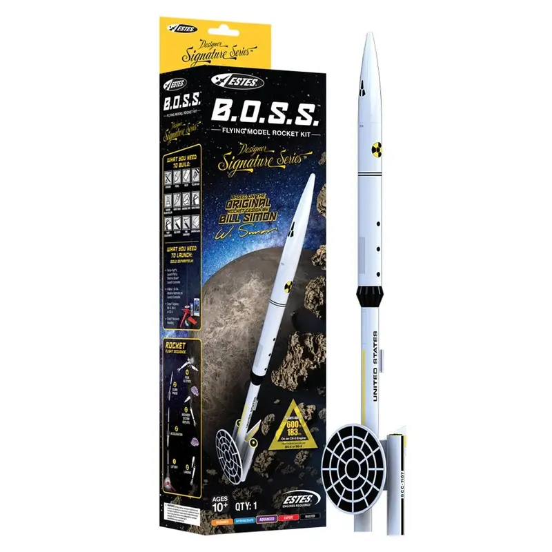Estes Rockets - B.O.S.S. (Belt Observer Survey Ship) 1