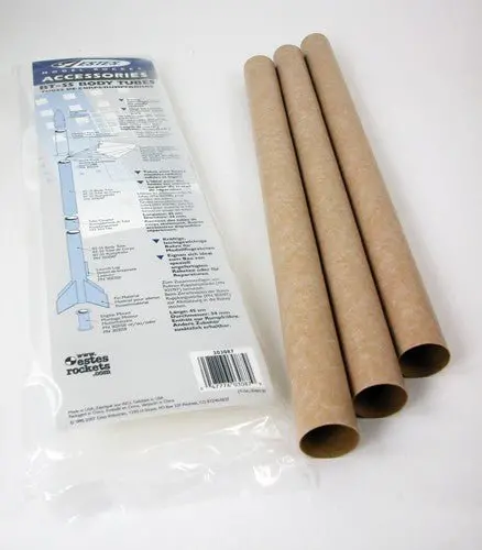 Estes Rockets - Bt-55 Body Tube, For Model Rockets (3 Pk) 1