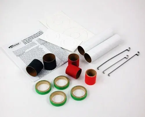 Estes Rockets - D & E Engine Mount Kit, For Model Rockets (3Pk) 1
