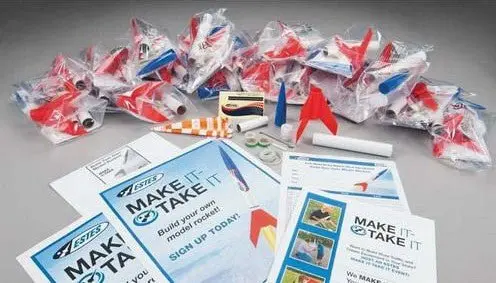 Estes Rockets - Estes Make-It Take-It (25 Pk-Brown Box) 1