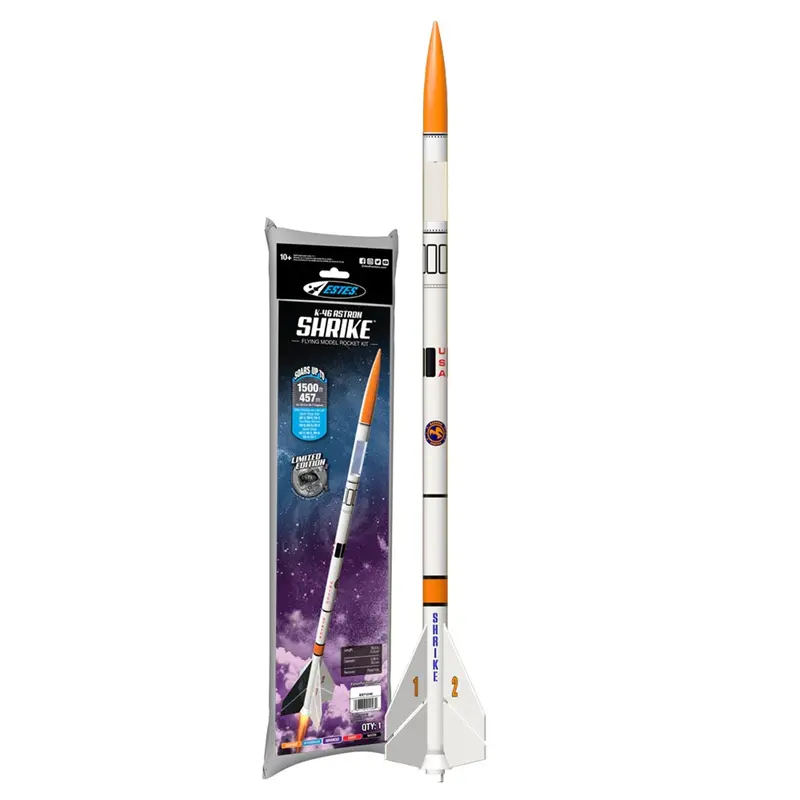 Estes Rockets - K-46 Astron Shrike Model Rocket Kit 1