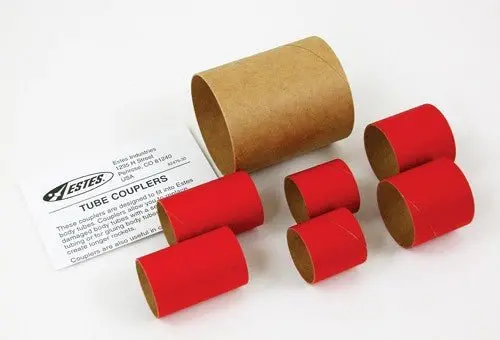Estes Rockets - Large Tube Coupler Pack, For Model Rockets 1