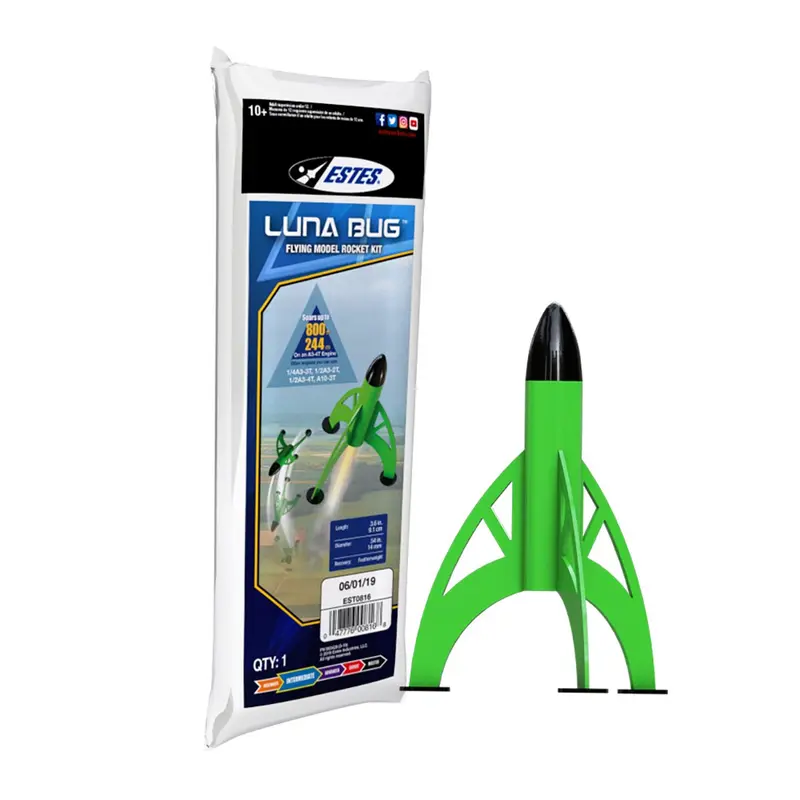 Estes Rockets - Luna Bug Rocket Launch Set, Intermediate 1