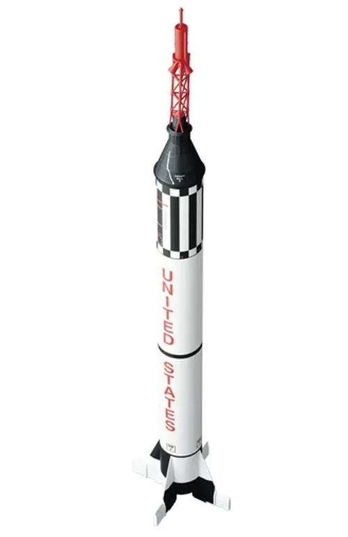 Estes Rockets - Mercury Redstone Model Rocket Kit, Skill Level 3 1