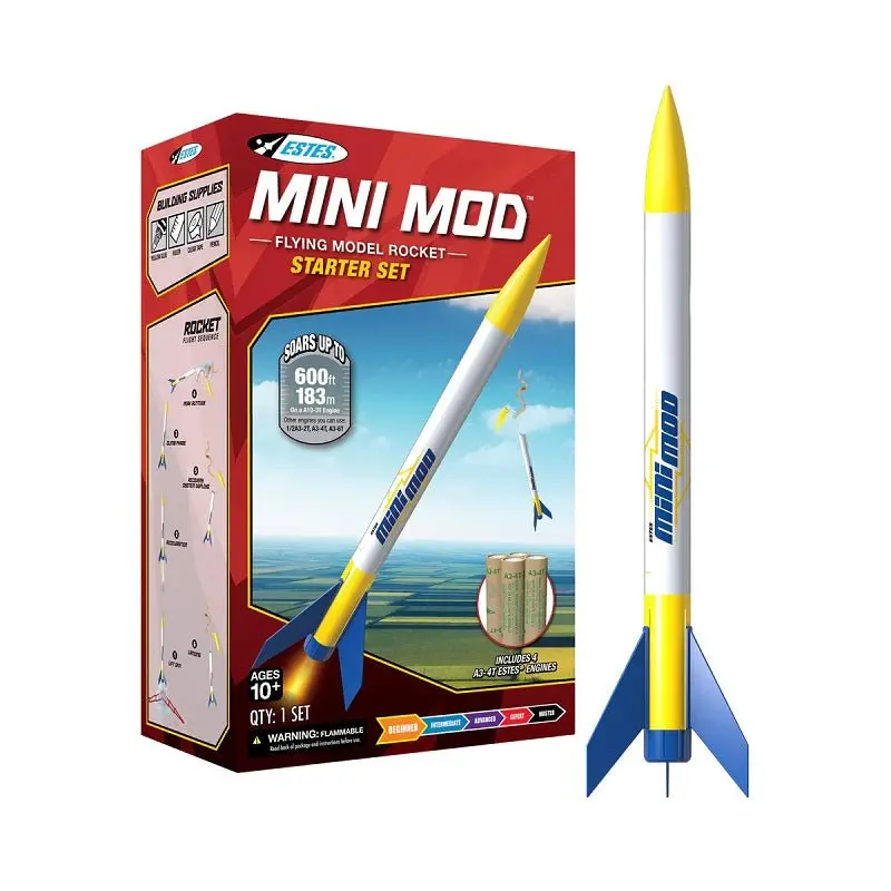 Estes Rockets - Mini Mod 13Mm Stem Model Rocket Starter Set 1