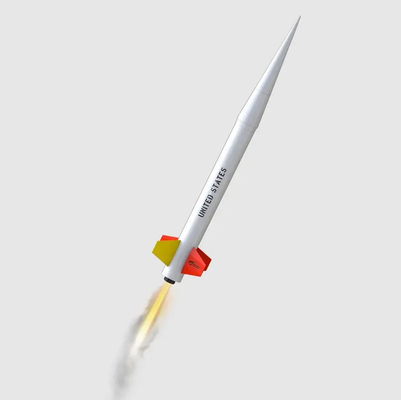 Estes Rockets - Nike Smoke Pro Series Ii Model Rocket Kit 2