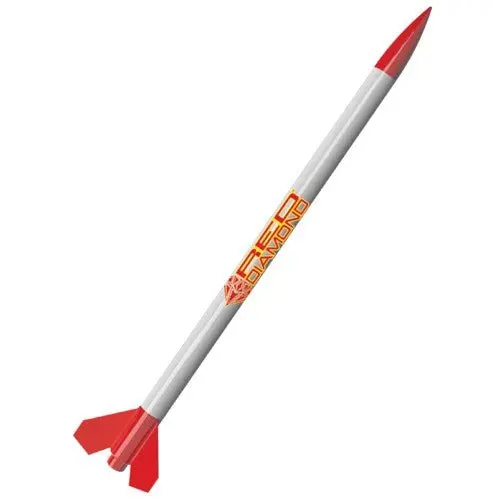 Estes Rockets - Red Diamond Model Rocket Kit, Bulk Pack Of 12, E2x 1