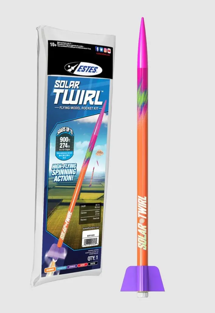 Estes Rockets - Solar Twirl Rocket Kit 1