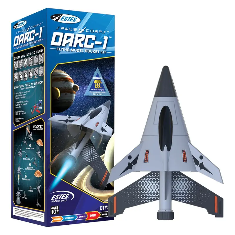 Estes Rockets - Space Corps Darc-1 Model Rocket 1