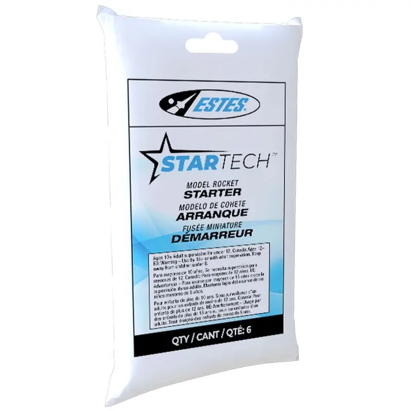 Estes Rockets - Startech Starters For Model Rocket Engines (6Pk) 1
