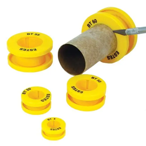 Estes Rockets - Tube Cutting Guides, For Model Rockets (5 Sets) 1