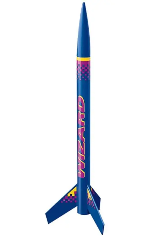 Estes Rockets - Wizard Model Rocket Kit, Bulk Pack Of 12, Skill Level 1 1