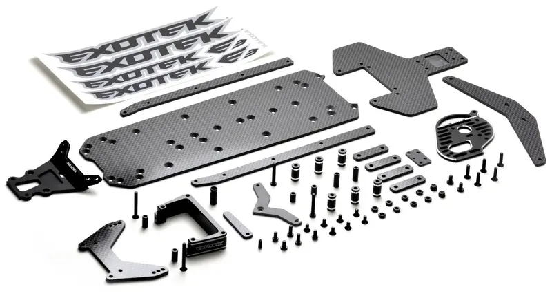 Exotek Racing - 22 Drag, 'Vader' Chassis Conversion, For Tlr22 3.0 And Newer Buggies 1