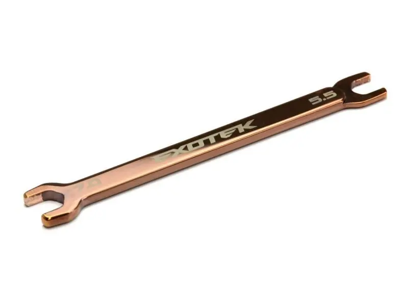Exotek Racing - 5.5 / 7.0Mm Nut Wrench, Polished Steel 1