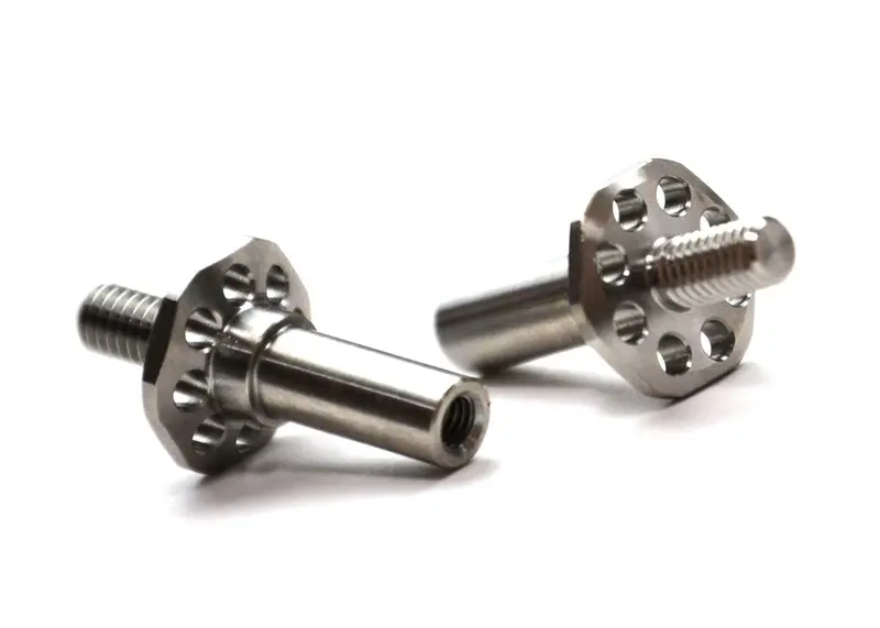 Exotek Racing - B6.3 Flite Front Axles, Titanium 1