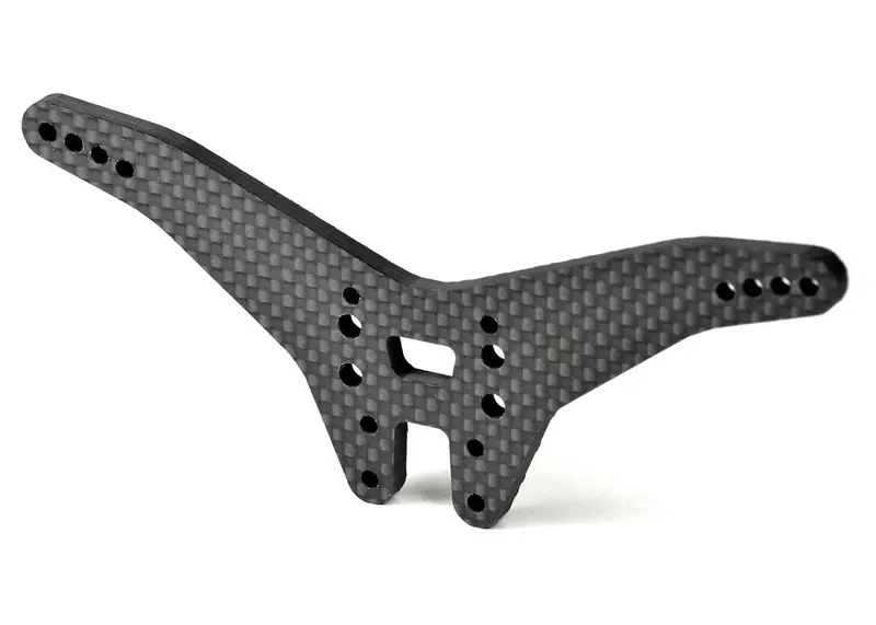 Exotek Racing - B6 Rear Drag Tower, 4Mm Carbon Fiber , For Laydown/Layback Gearboxes 1