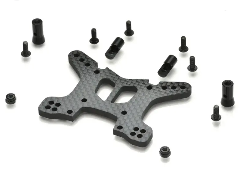 Exotek Racing - Carbon Fiber Shock Tower, Front, For 4Wd Slash/Rally 1